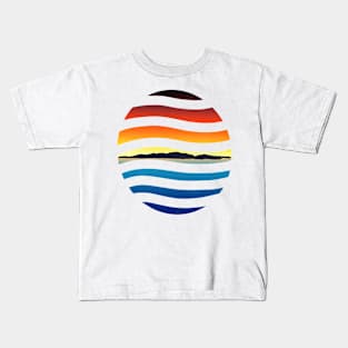 Sunset over Maggie Kids T-Shirt